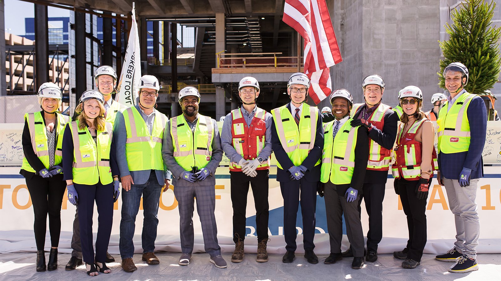 Baird Center expansionTopping Off CeremonyWisconsin Center District