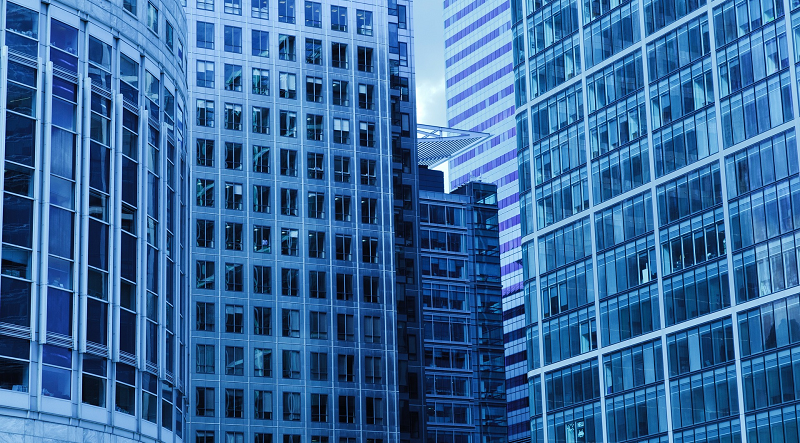 Multi-tenant office buildings Image Pixabay