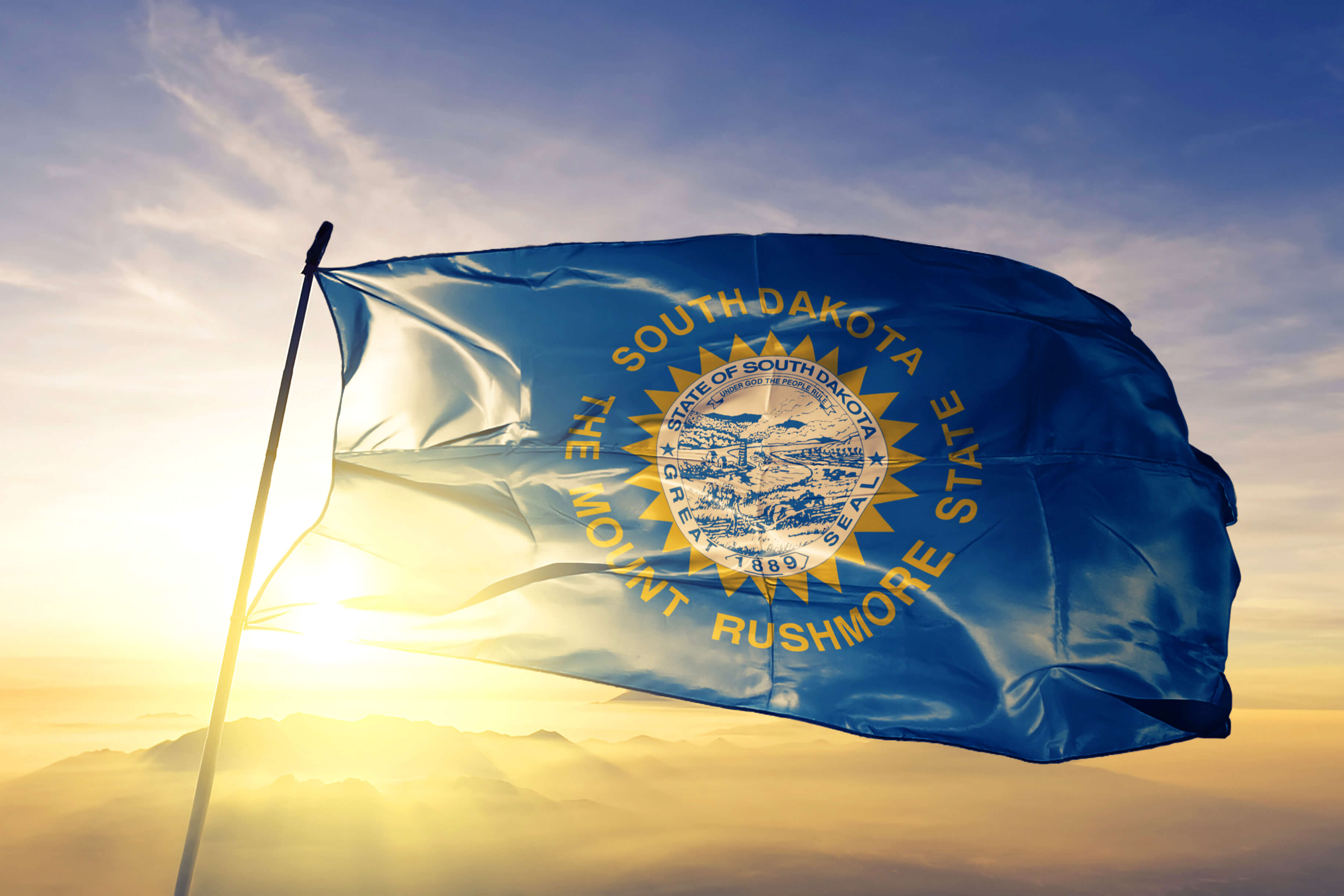 South Dakota flag