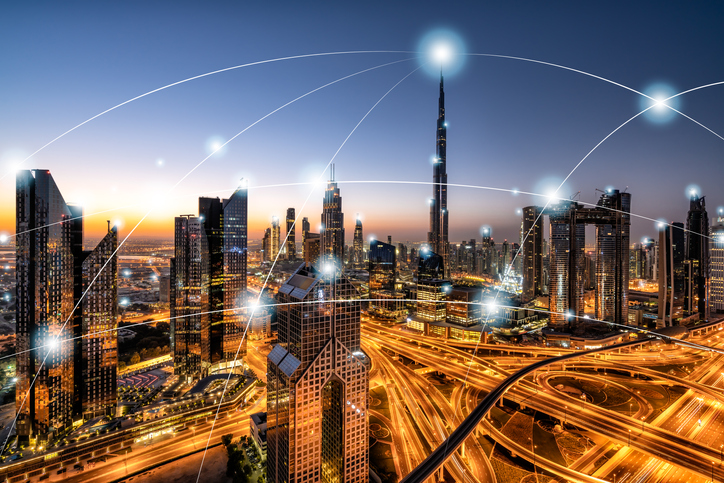 City network technology in Dubai United Arab Emirates