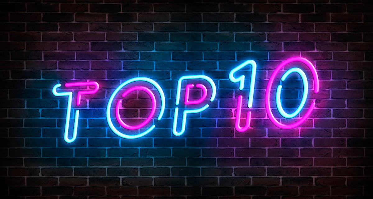 Top 10 via Getty Images