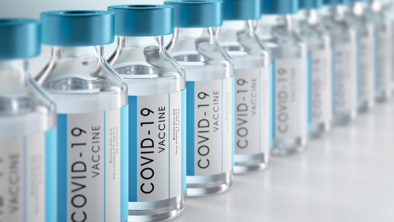 bottle of COVID-19 vaccine