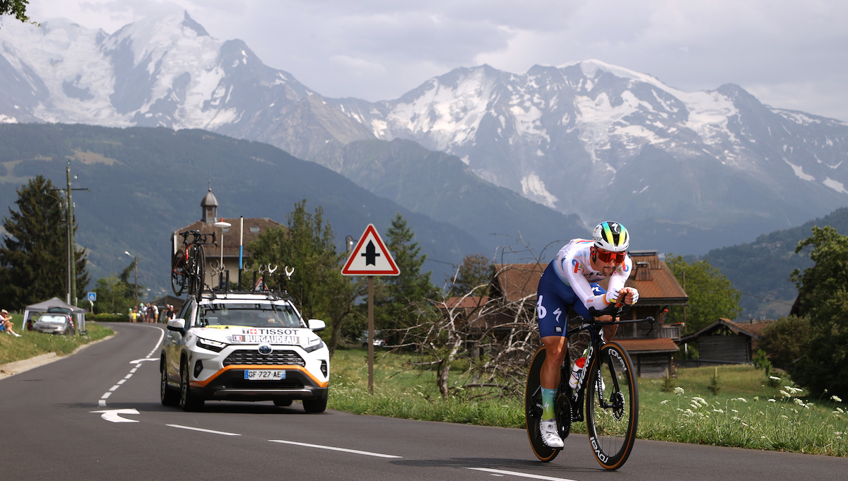Mathieu Burgaudeau of France and Team TotalEnergies Stage 16 110th Tour de France 2023 Image Getty Images