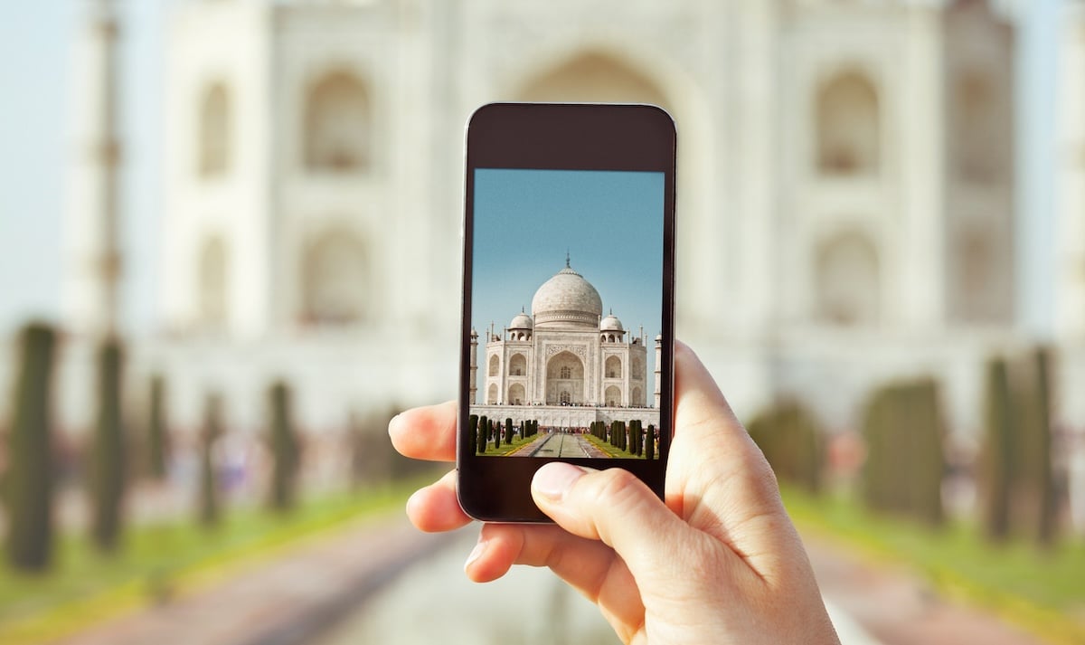 India mobile 5G taj mahal via Getty