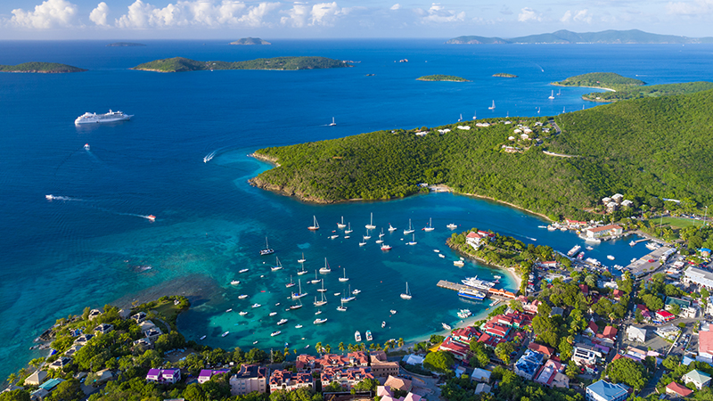 Cruz Bay StJohn US Virgin Islands