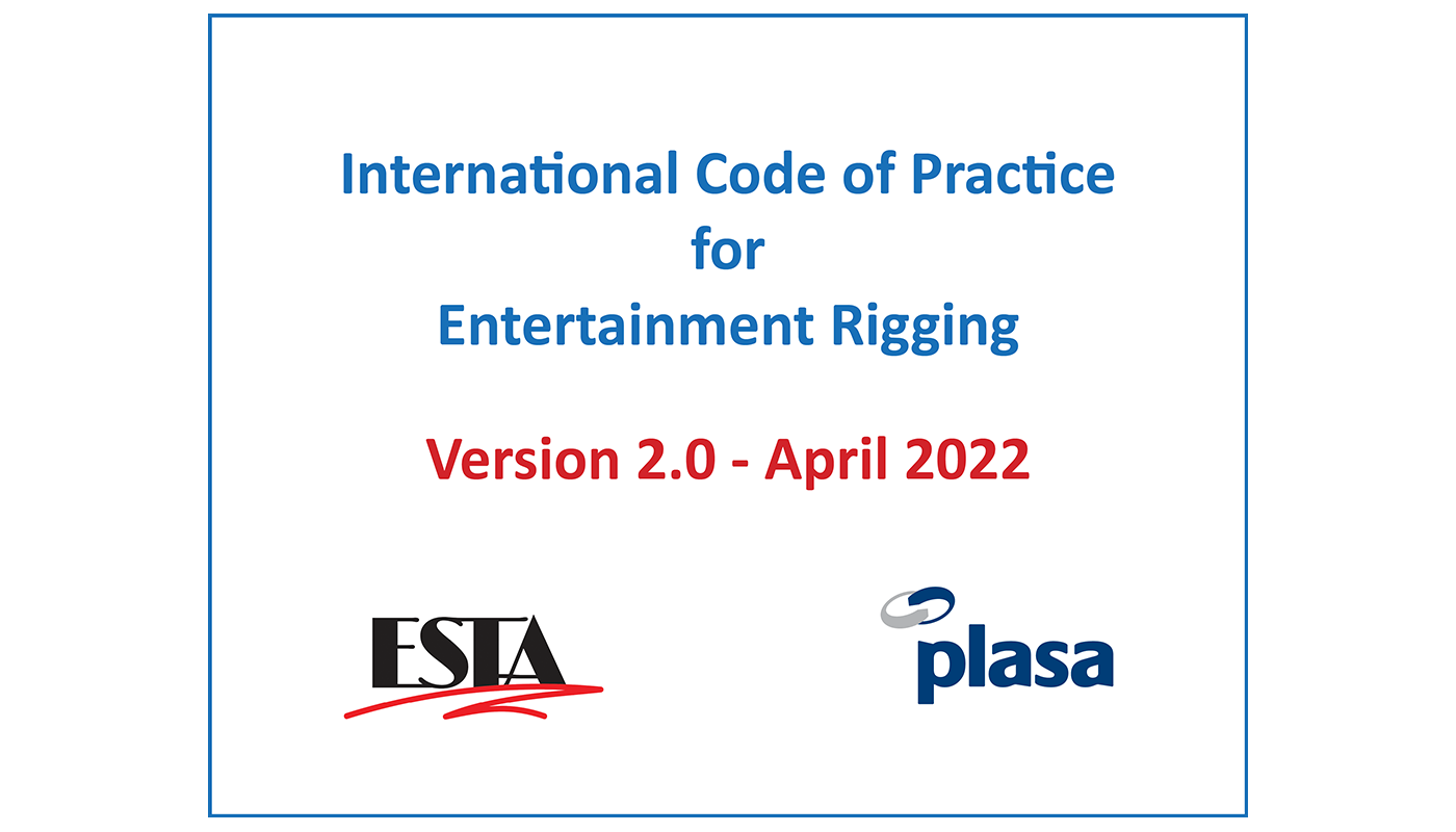 International Code of Practice for Entertainment Rigging