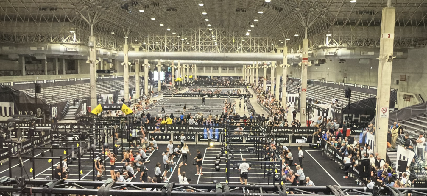 HYROX Fitness Competition with JBL SRX900 Series  Crown Amplifiers