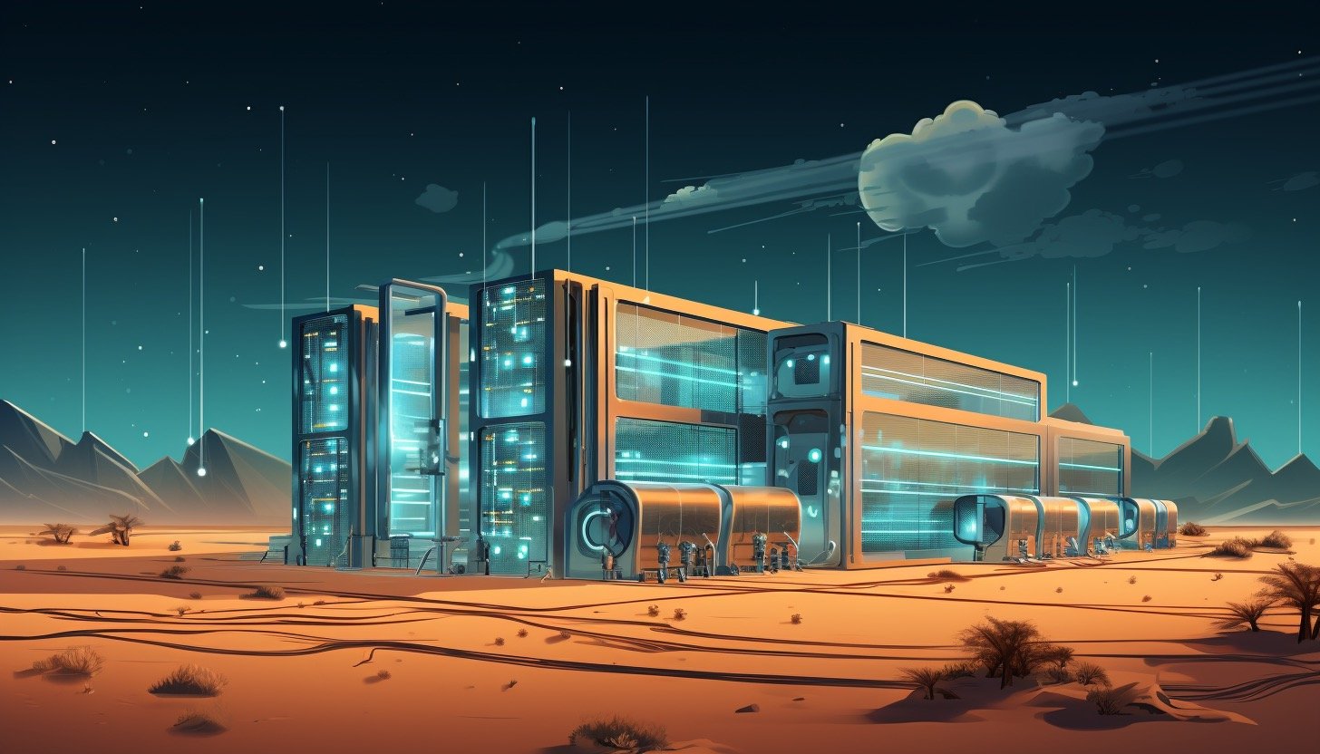 data center in the desert