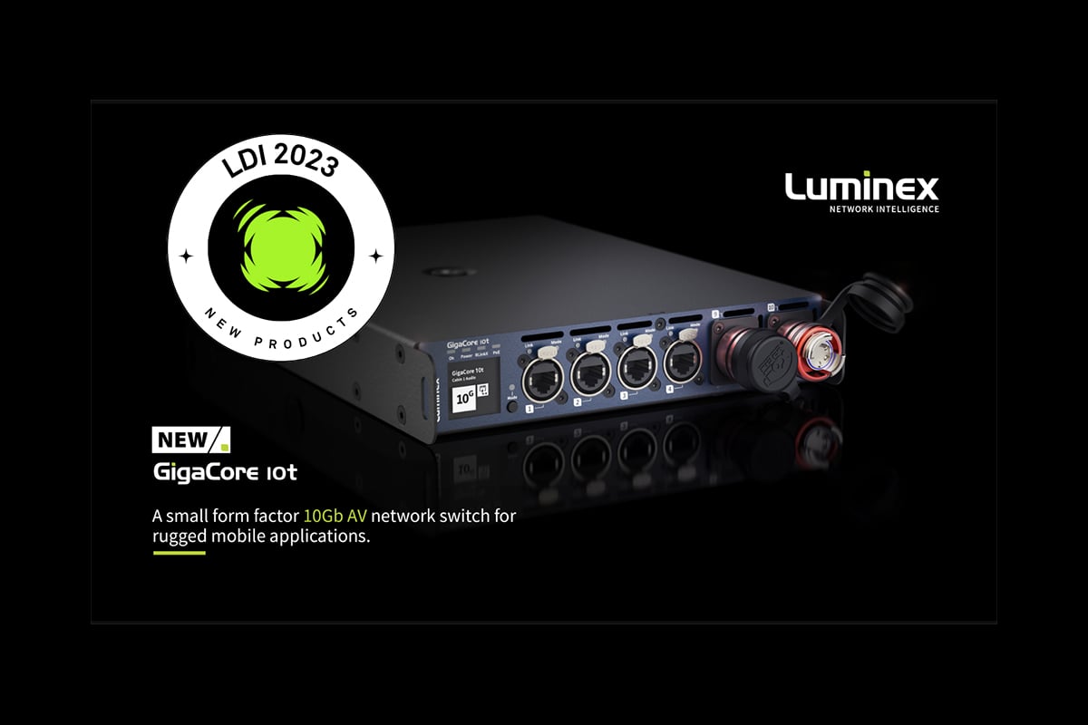 Luminex GigaCore 10 Switcher For Hire - Presentation Design Services