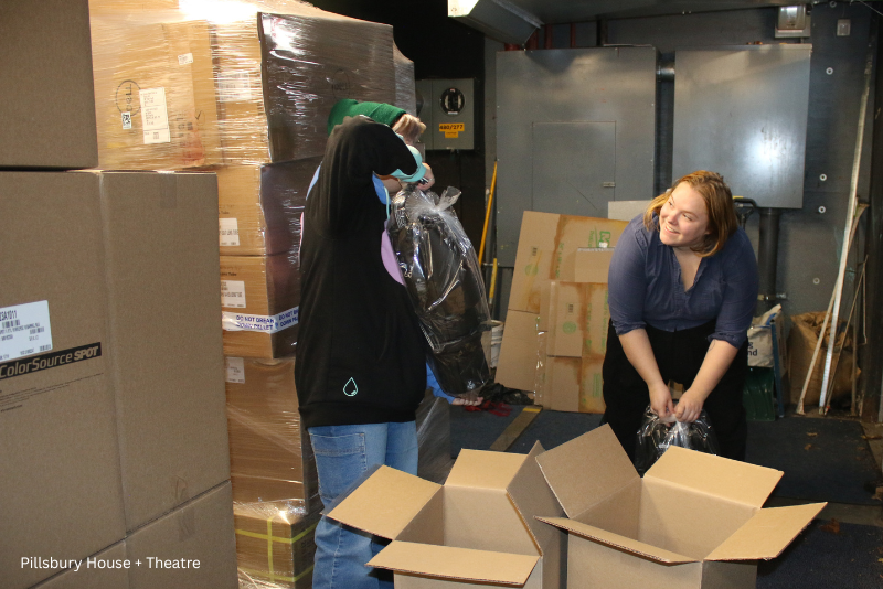 Pillsbury House  Theatre Unboxes Equipment Grant
