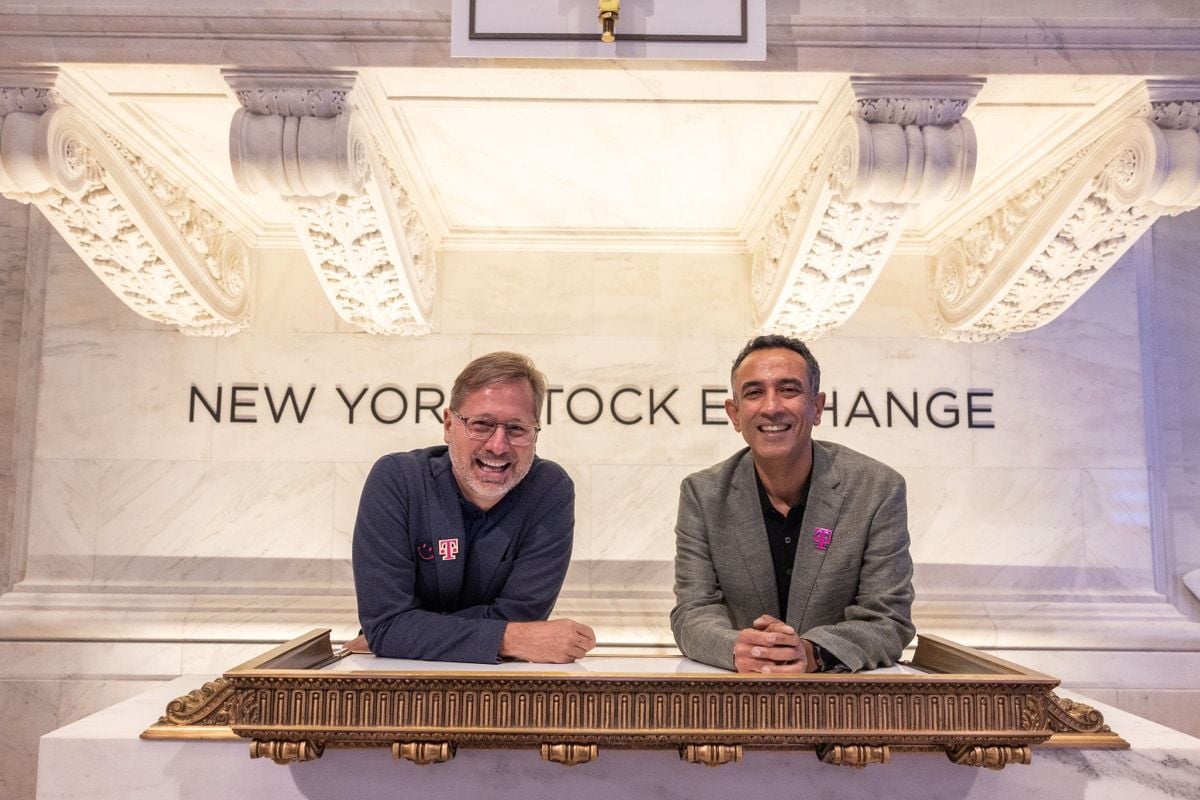 Mike Sievert and Srini Gopalan T-Mobile