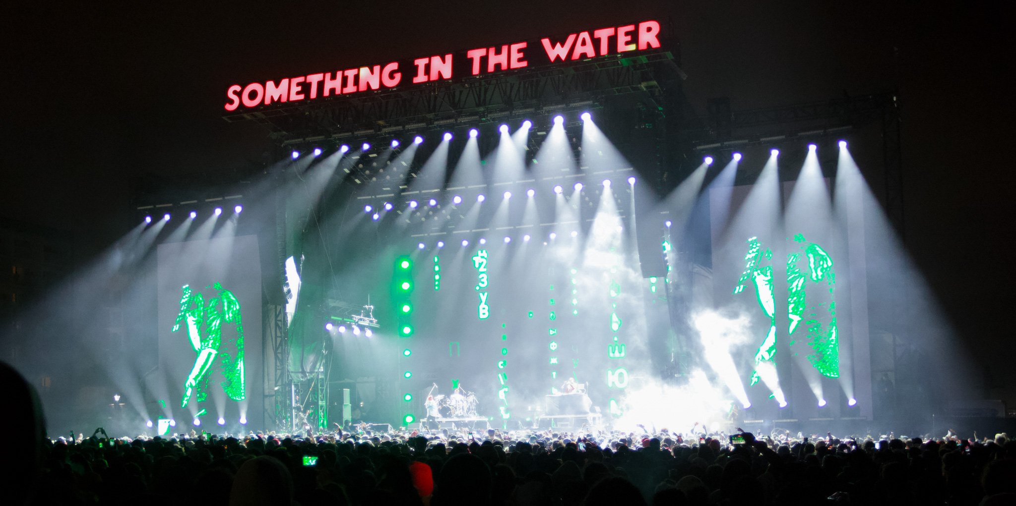 Pharrell Williams Something in the Water Shines in the Rain with Harford Sound and CHAUVET Professional