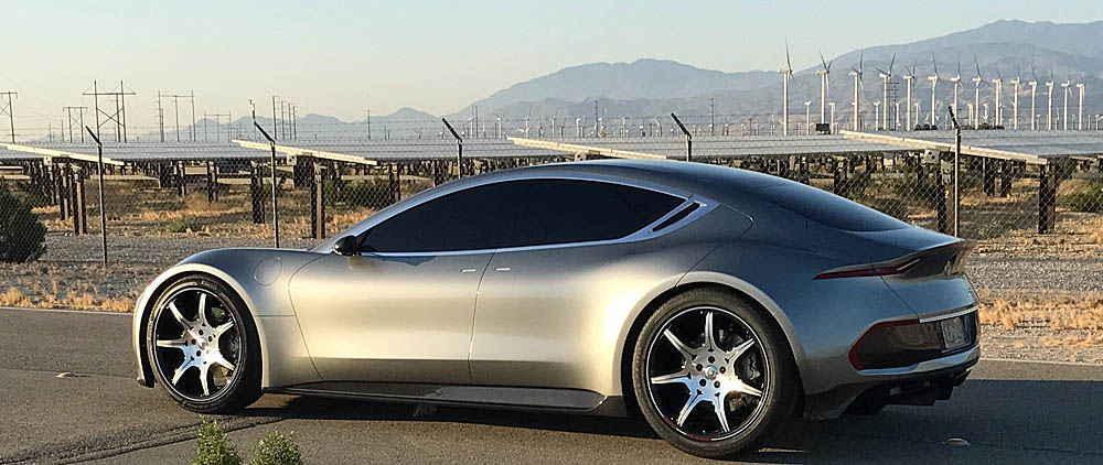 Fisker electric vehicle solid-state battery technology