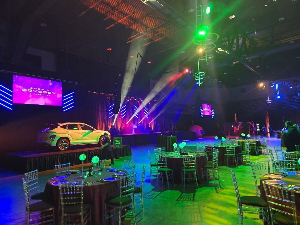 Jennifer Lucas and Star Design Evoke Celestial Vibe at Gala with CHAUVET Professional