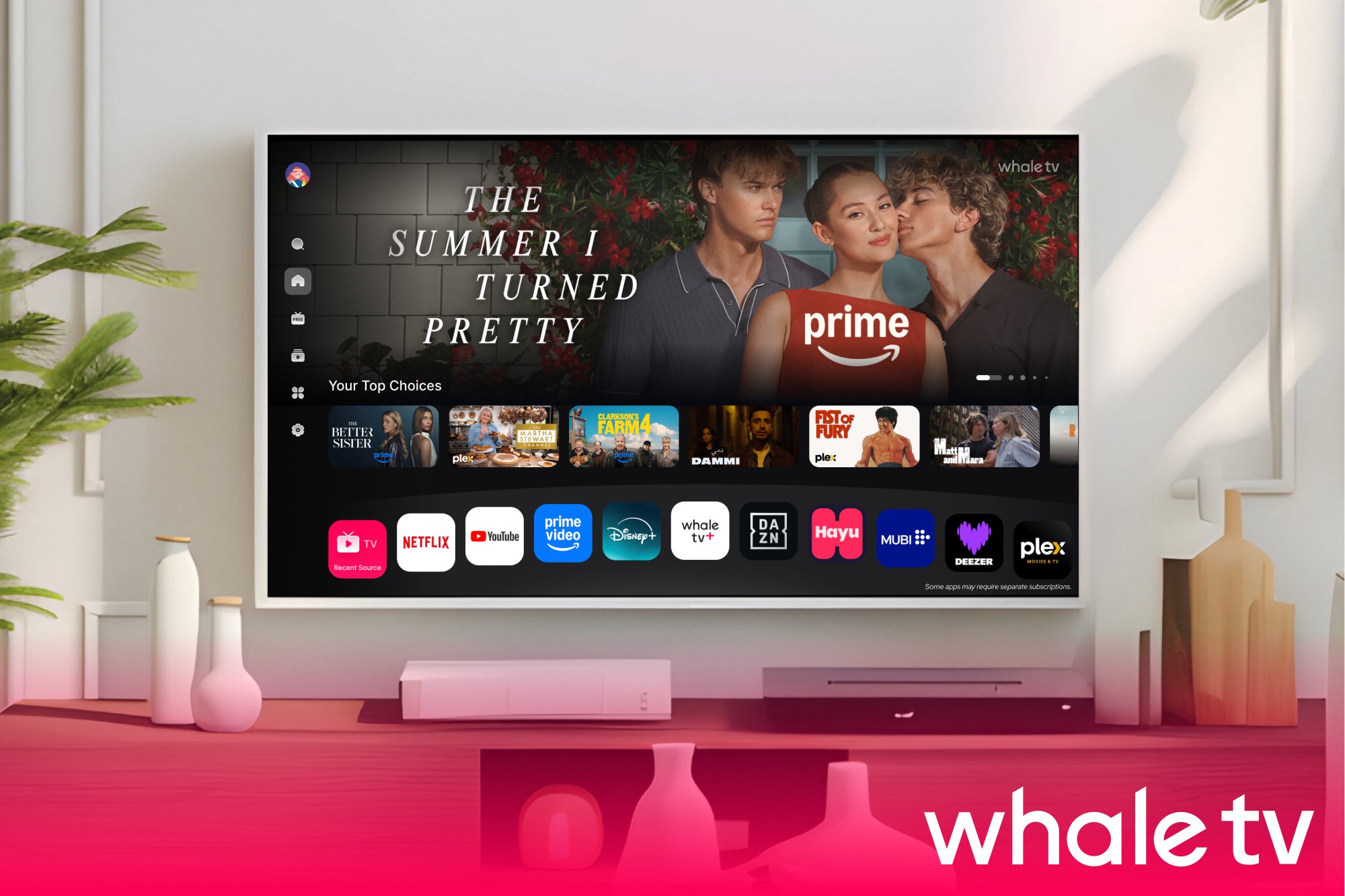 Whale TV UI