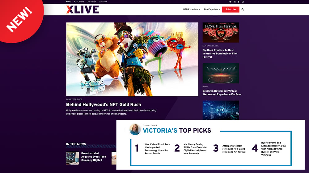 XLIVEs new homepage