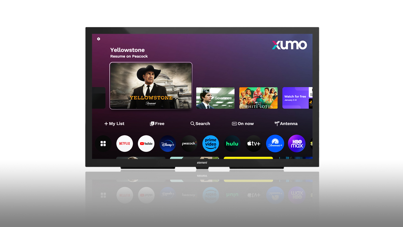 Xumo Element smart TV