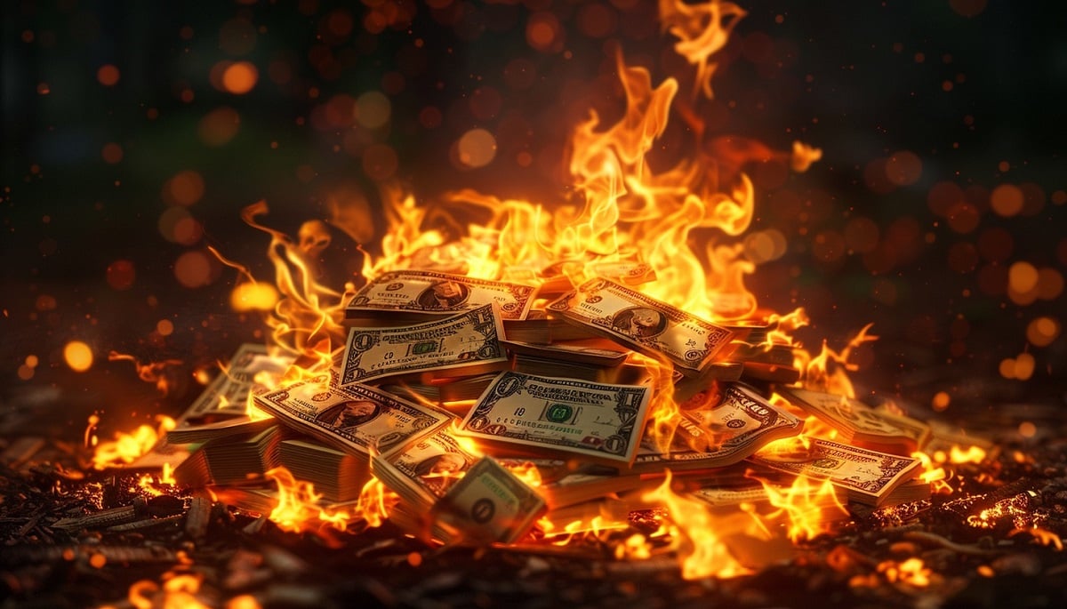 cash burn fire