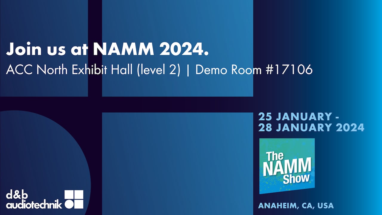db will highlight new Soundscape features at NAMM 2024 in Demo Room 17106