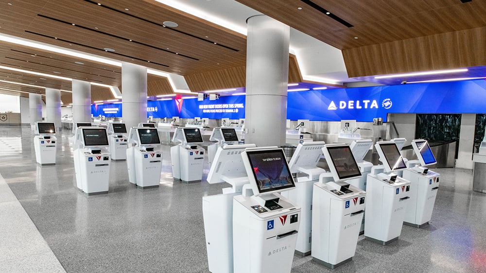 Delta Terminal at Los Angeles International Airport