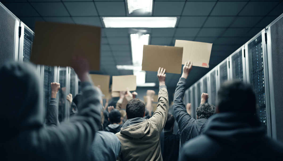 data center protestors
