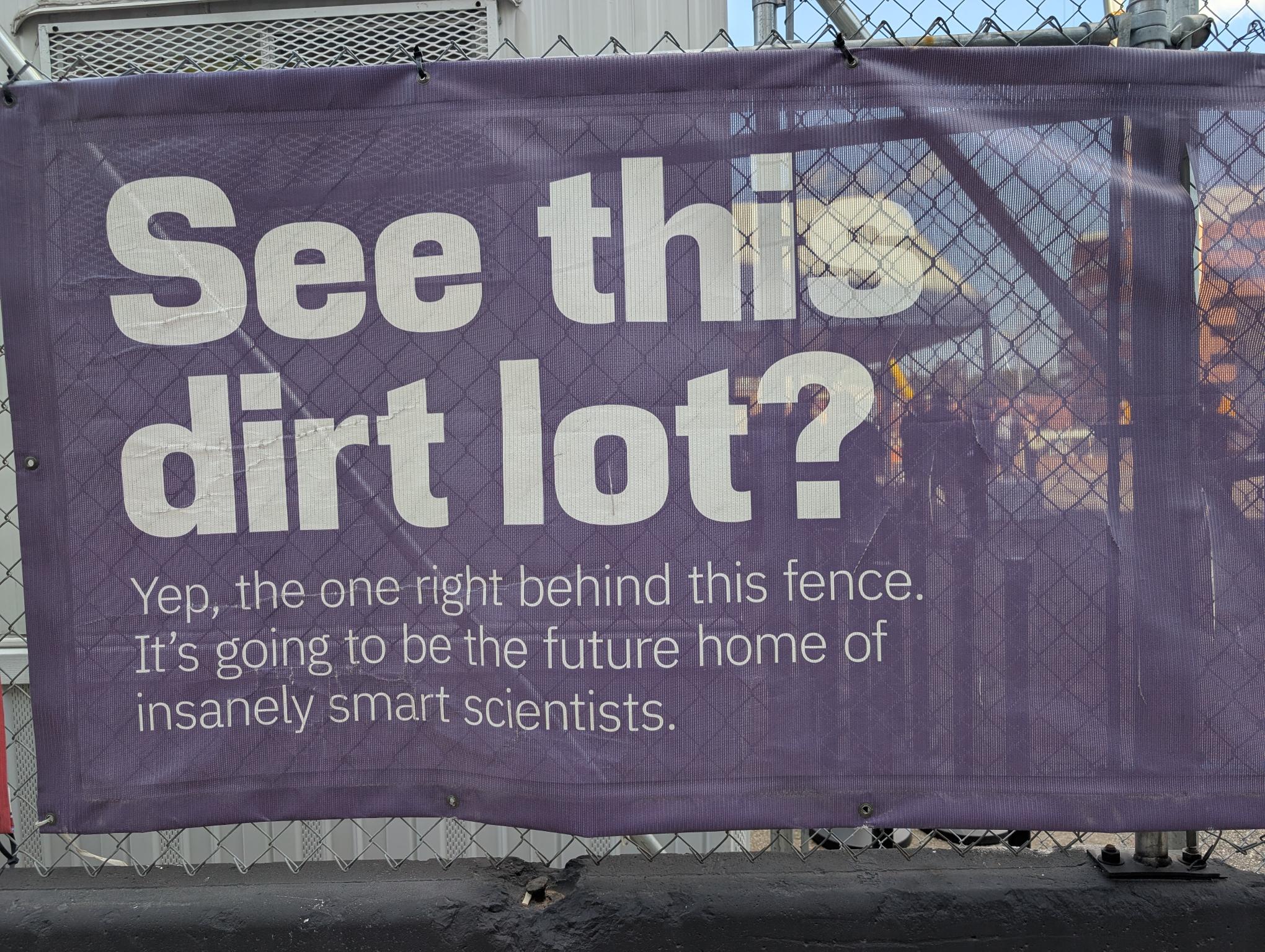 dirt lot