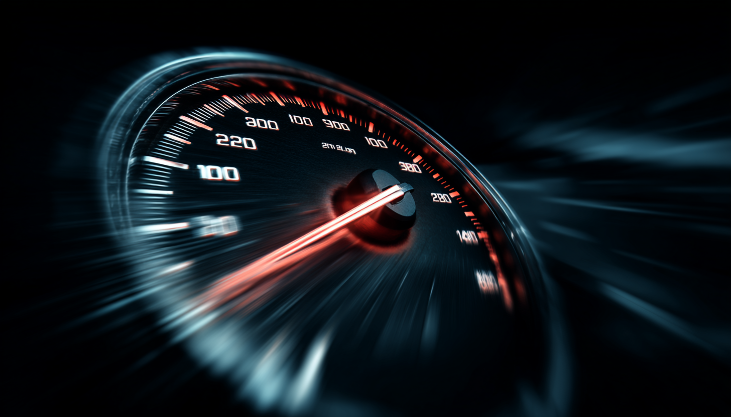 speedometer ticking