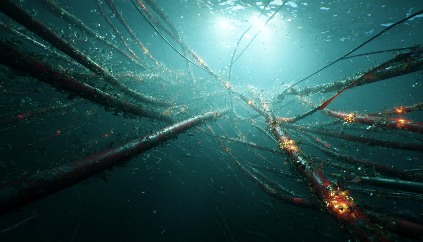 underwater cables breaking