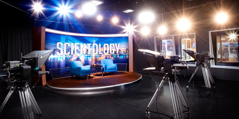 Scientology Network broadcast studio