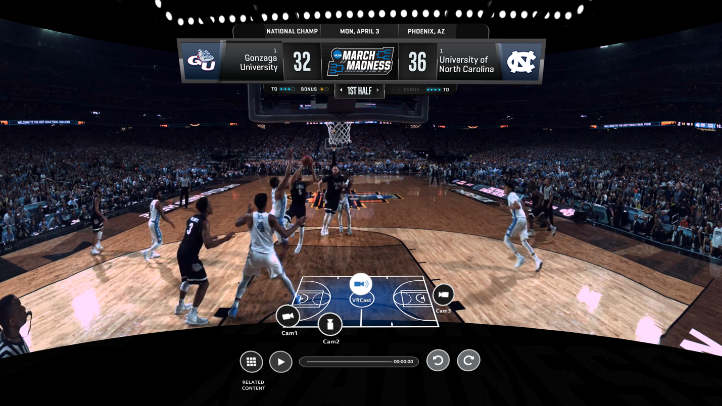NCAA March Madness VR
