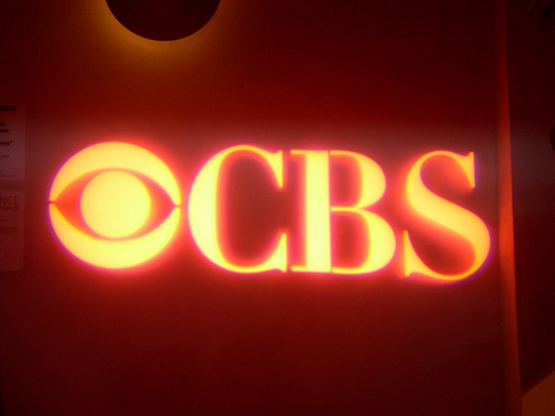 CBS logo red