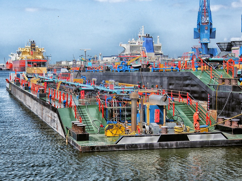 At ports such as Rotterdam Netherlands sensors are helping to create smart industrial terminals