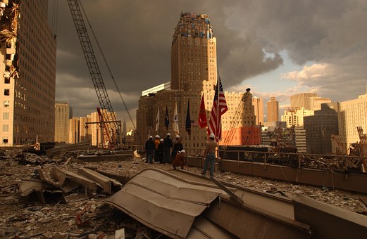 aftermath of Sept 11 2001 terror attacks