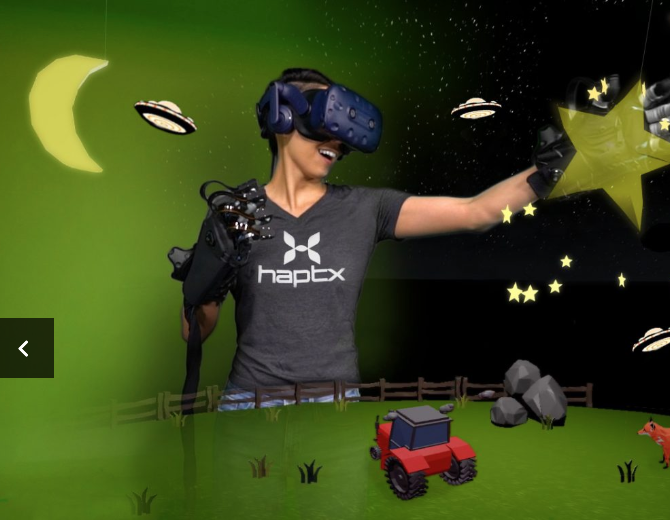 HaptX Advanced Input Systems team on virtual reality gloves
