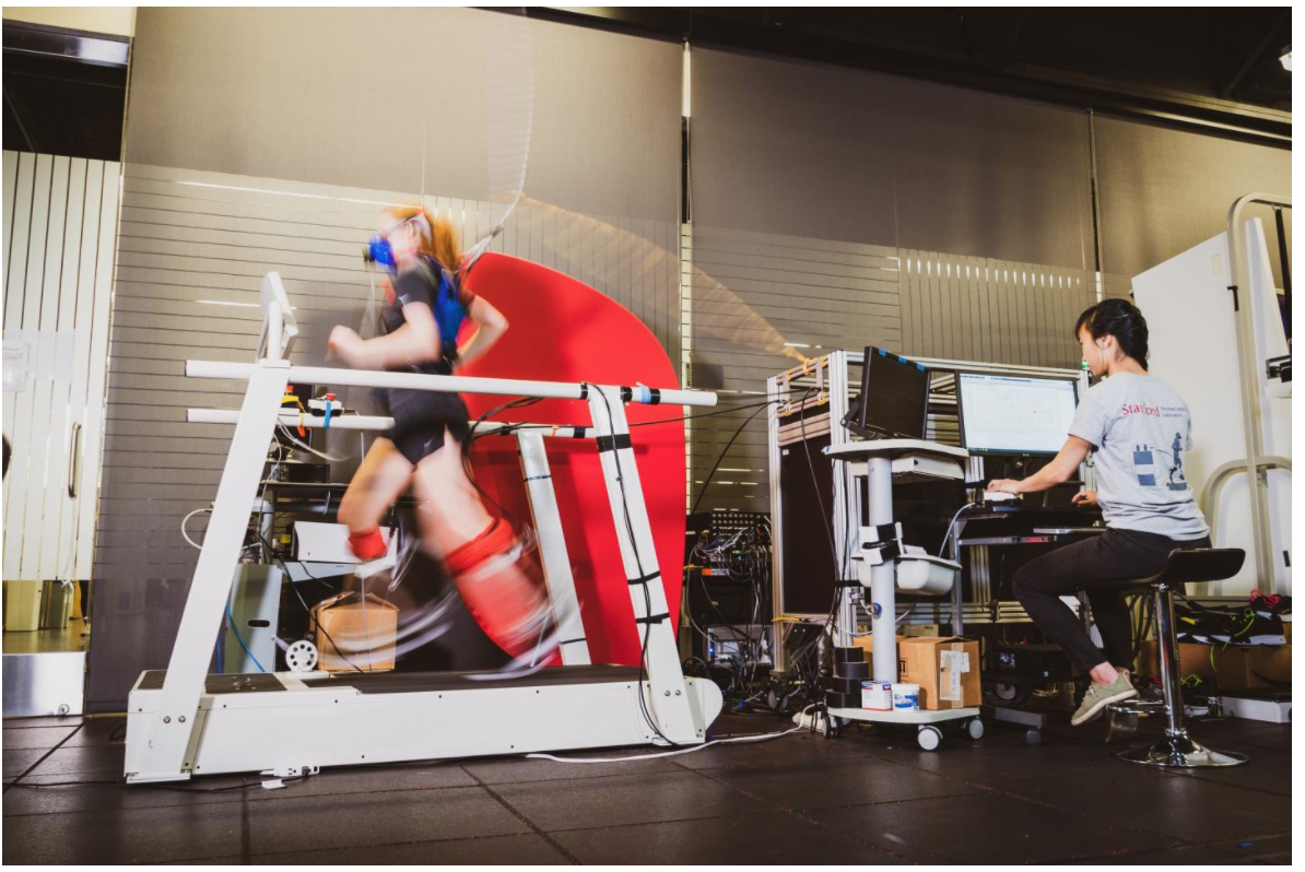 Stanford develops exoskeletons to ease running