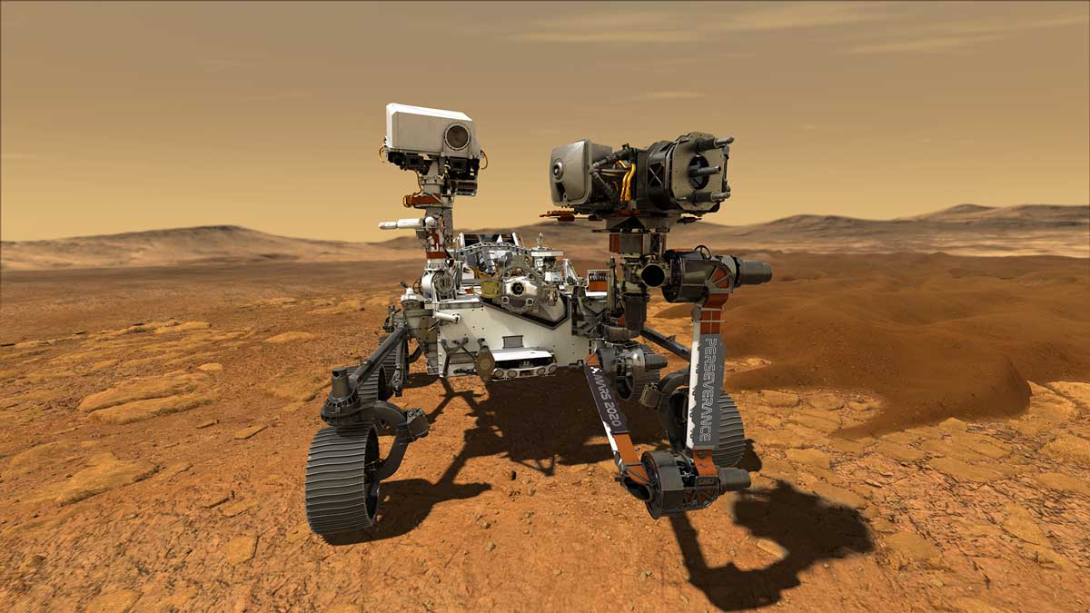 Mars Rover 2020 Illustration