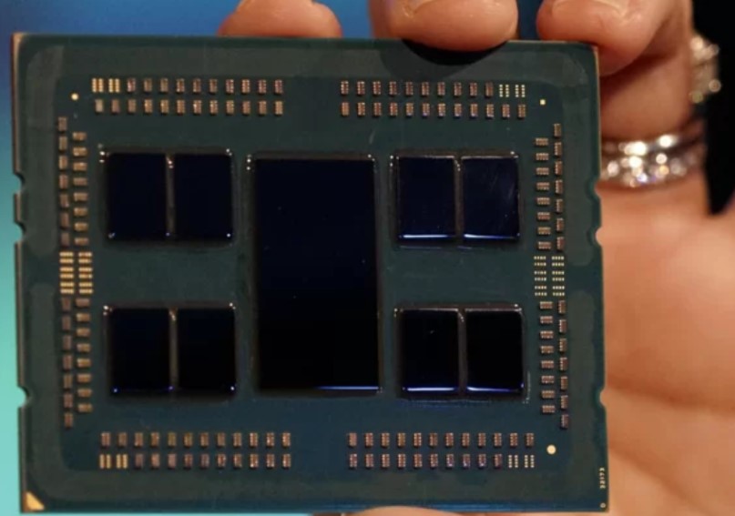 AMD Epyc rome with chiplets