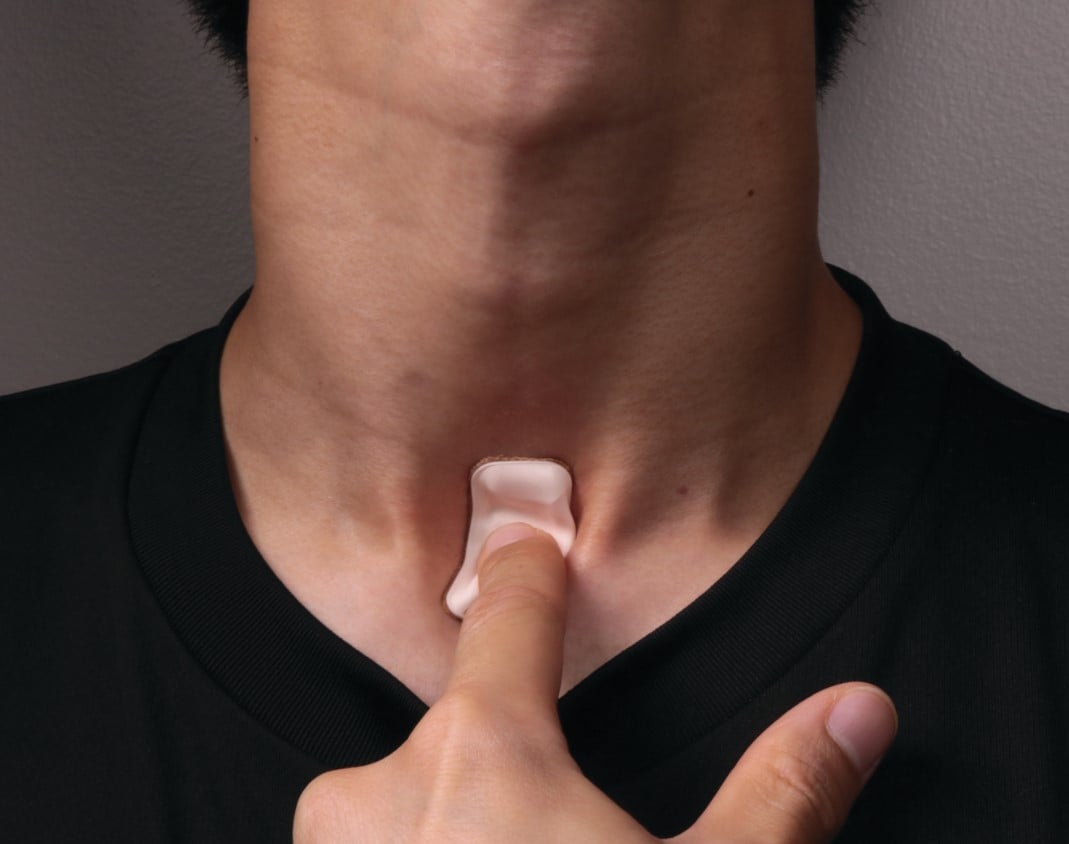 covid throat sensor