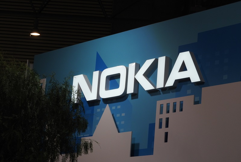 Nokia sign at MWC18