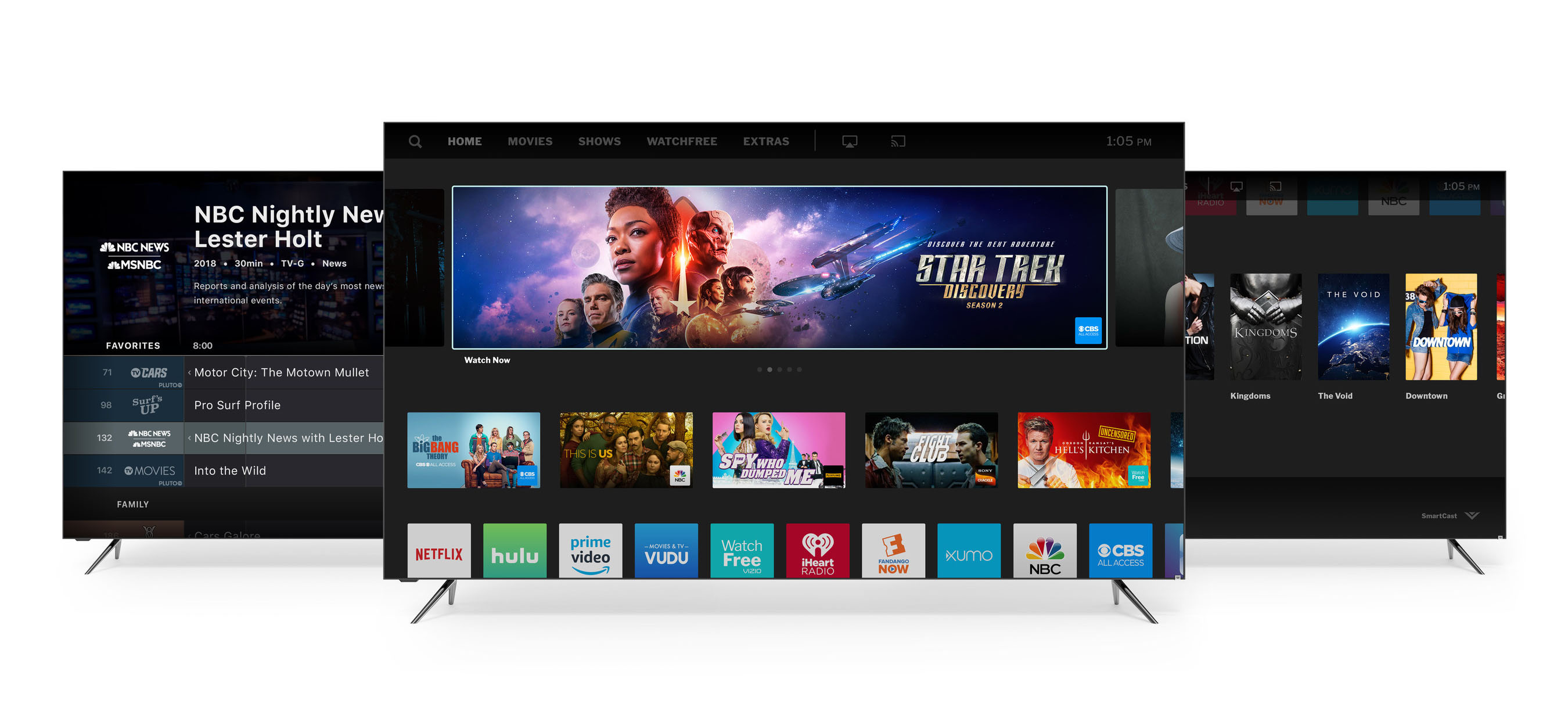 Vil Hulu live jobbe med Vizio Smart TV?