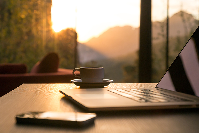 Laptop and coffee - AlexBryloviStockGetty Images PlusGetty Images
