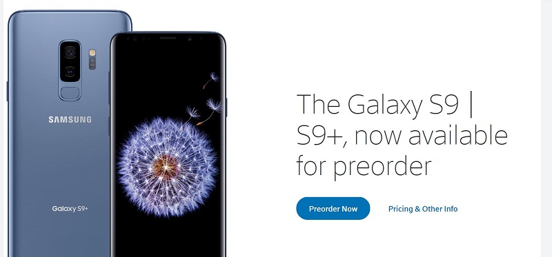 Comcast Xfinity Mobile offering Samsung Galaxy S9