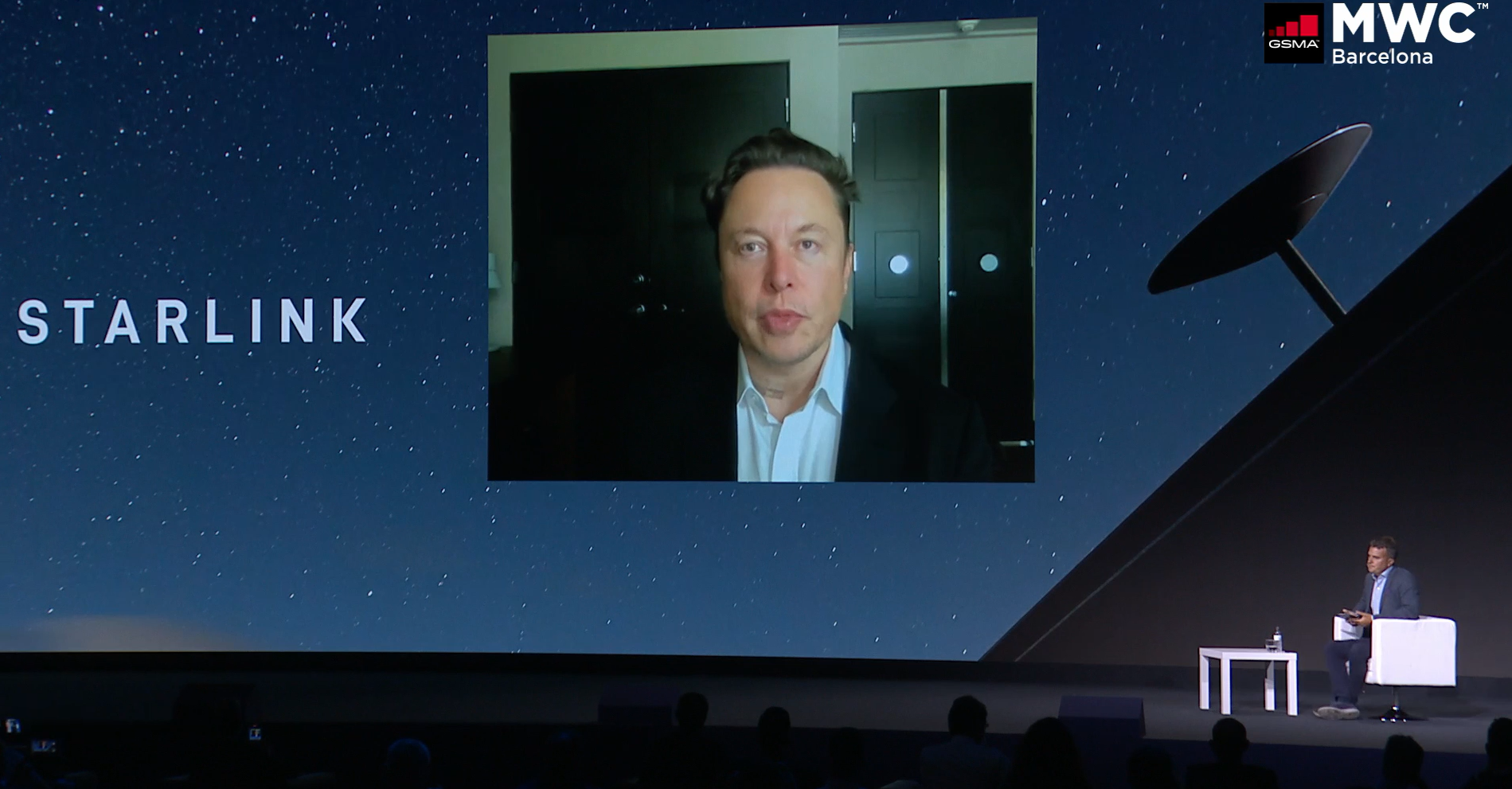 Elon Musk Starlink MWC 2021