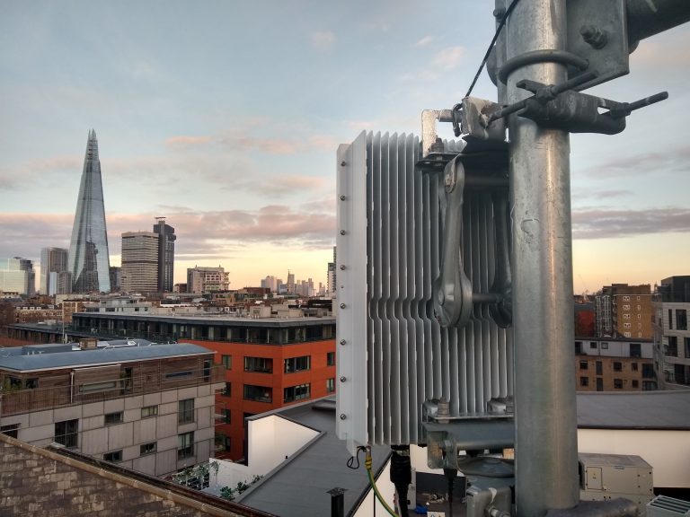 Vodafone Ericsson 5G radio energy trial London