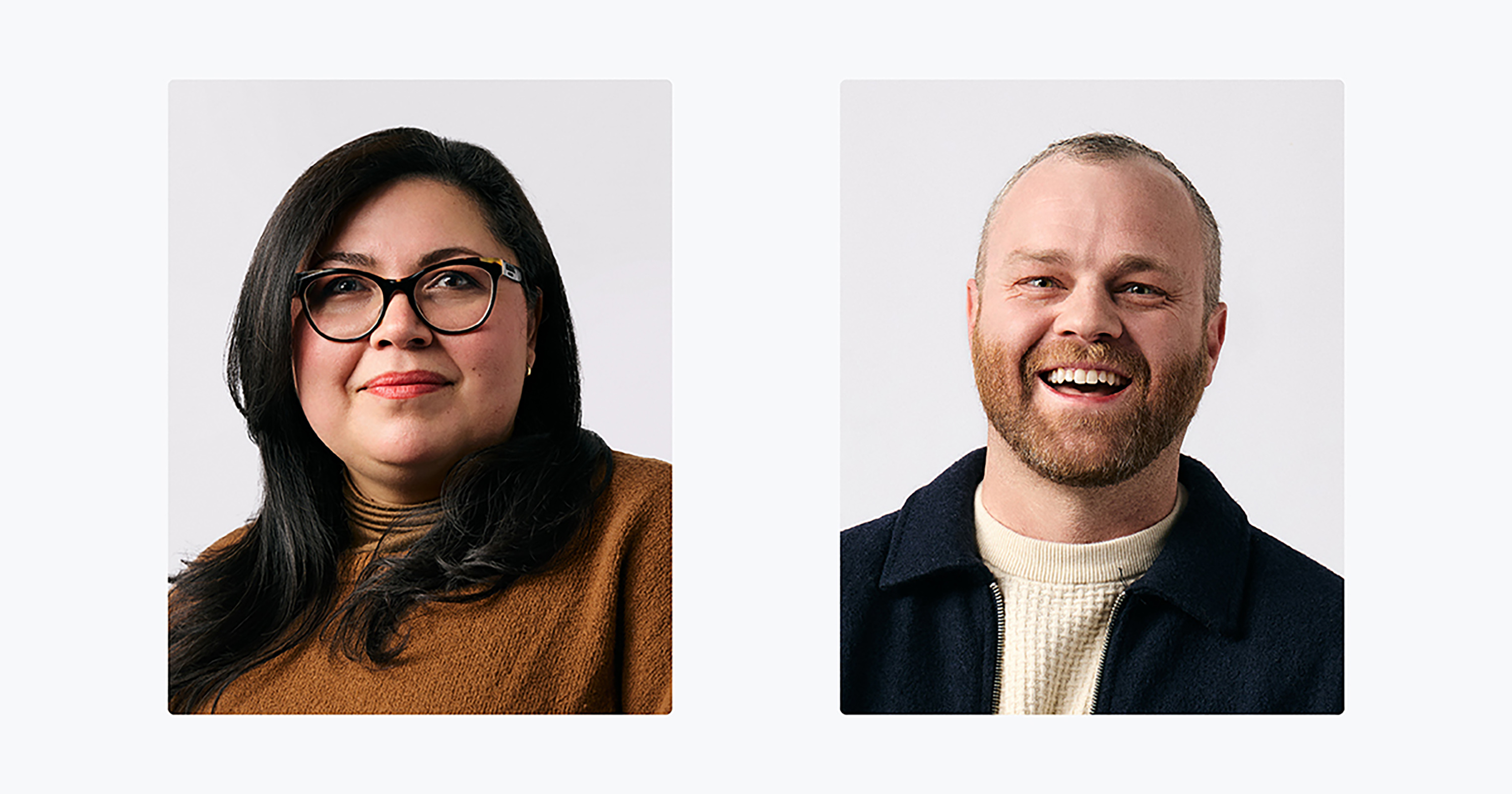 Hyperquakes Managing Director Head of Production Luvy Delgado and Executive Director Creative Technology Will Bullins
