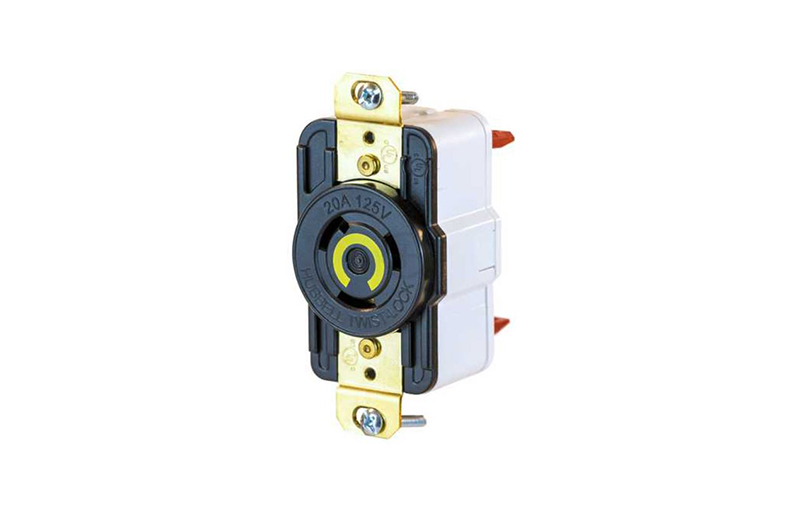 Hubbell Wiring Device-Kellems Twist-Lock Edge Series Receptacle 