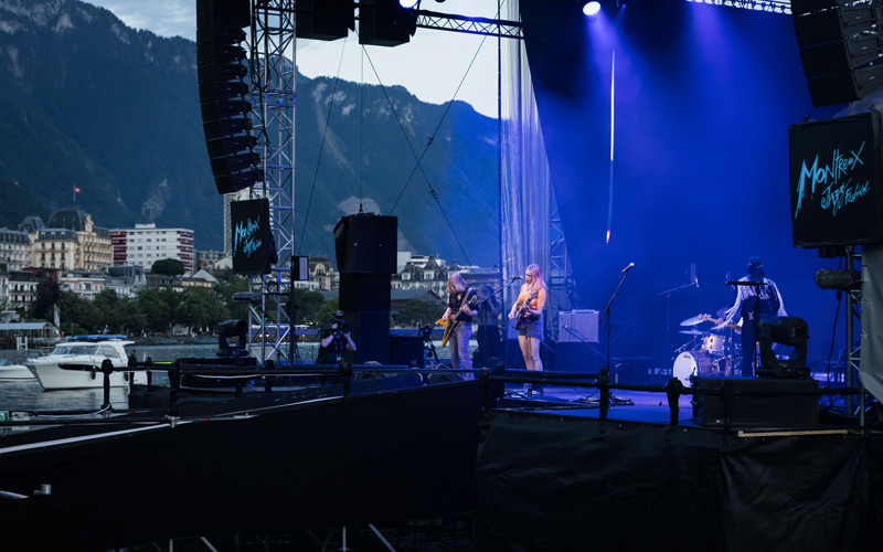 Annie Taylor at Scne du Lac at Montreux Jazz Festival 2021