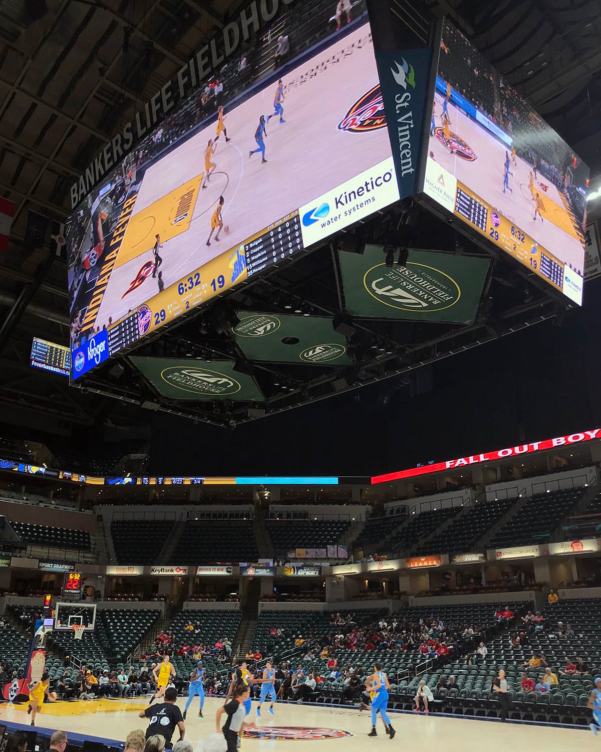 Bankers Life Fieldhouse Keeps Pace With