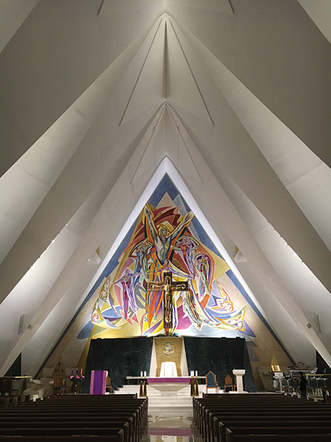 Altman Lighting shines at the Guardian Angel Cathedral with 4Wall Entertainment