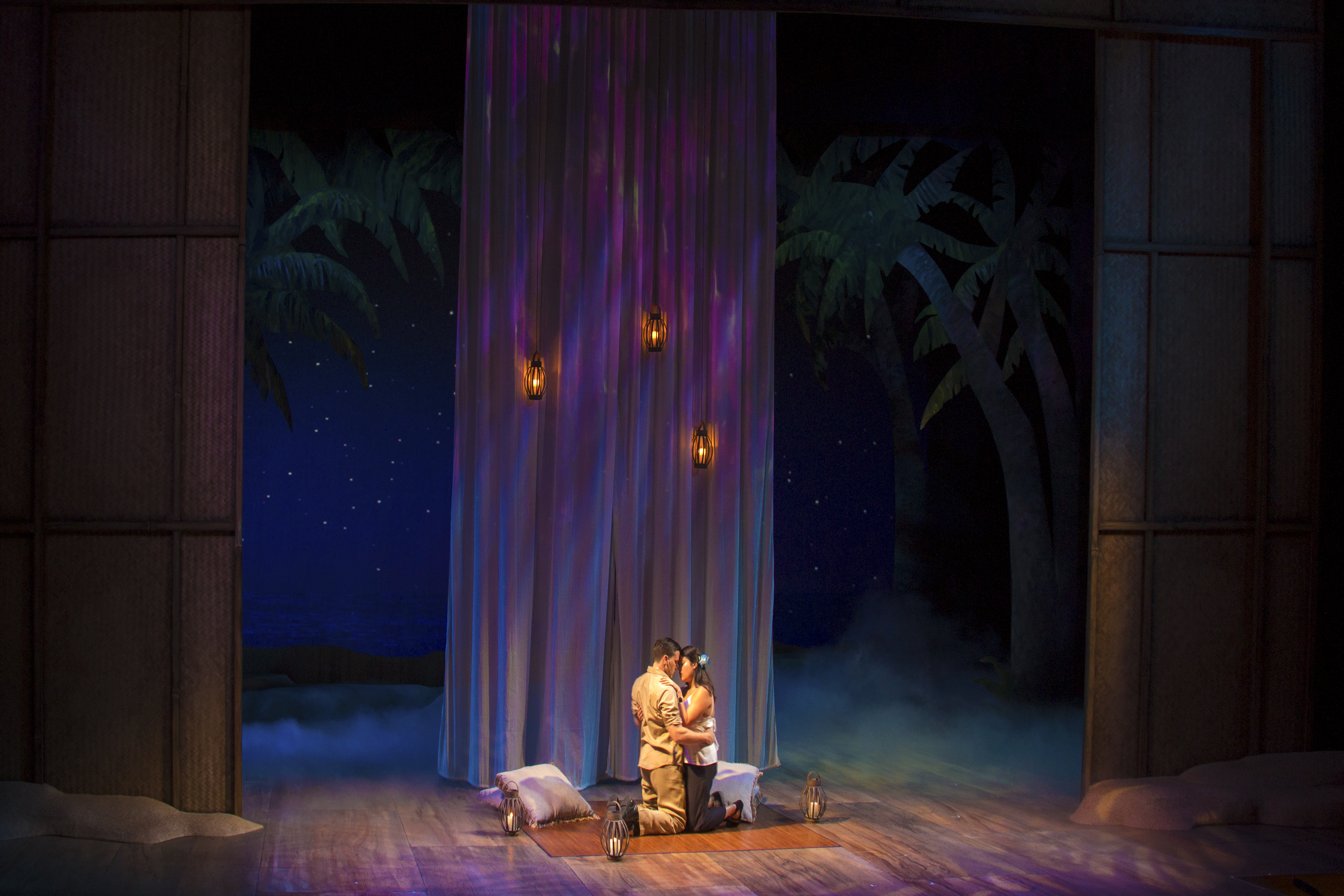 projection design for South Pacific